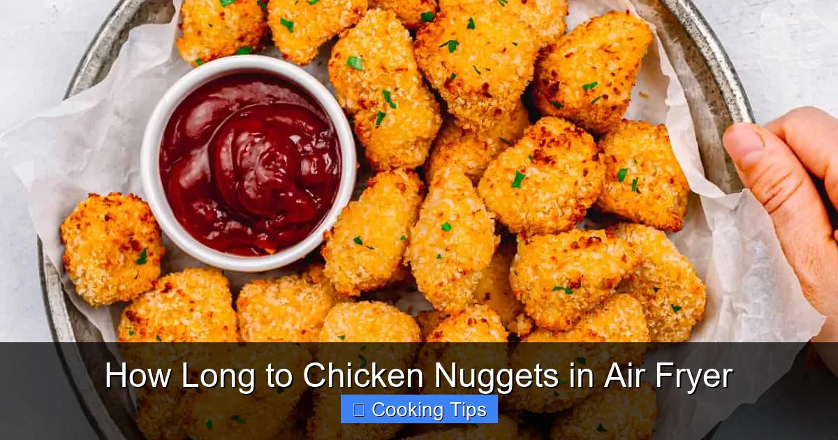How Long to Chicken Nuggets in Air Fryer