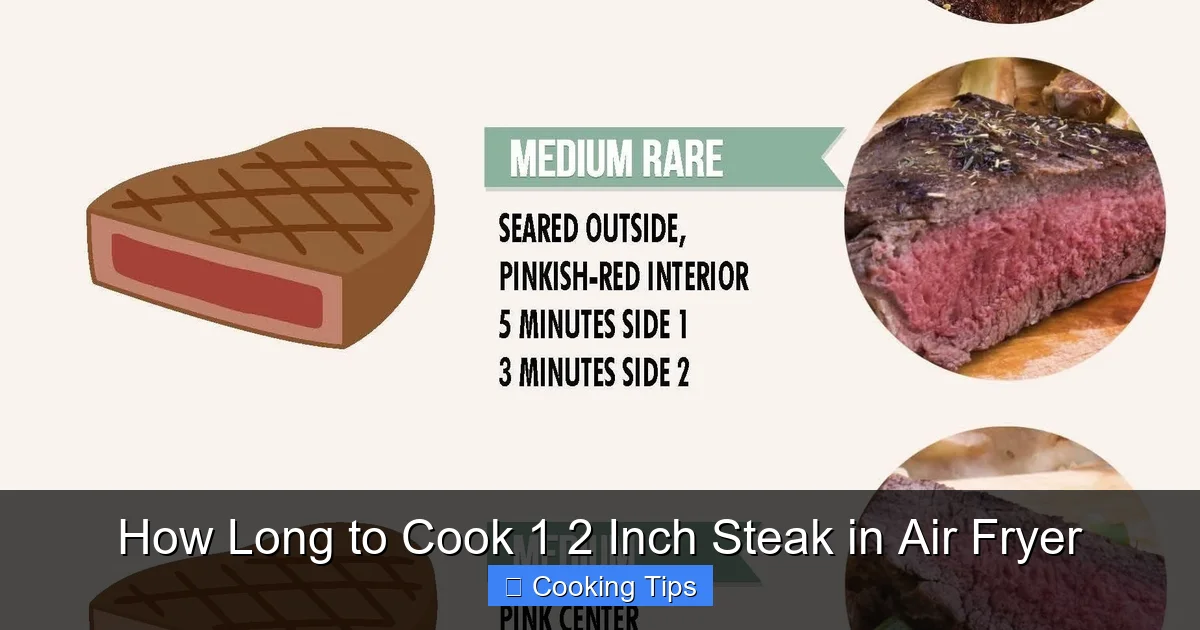 How Long to Cook 1 2 Inch Steak in Air Fryer