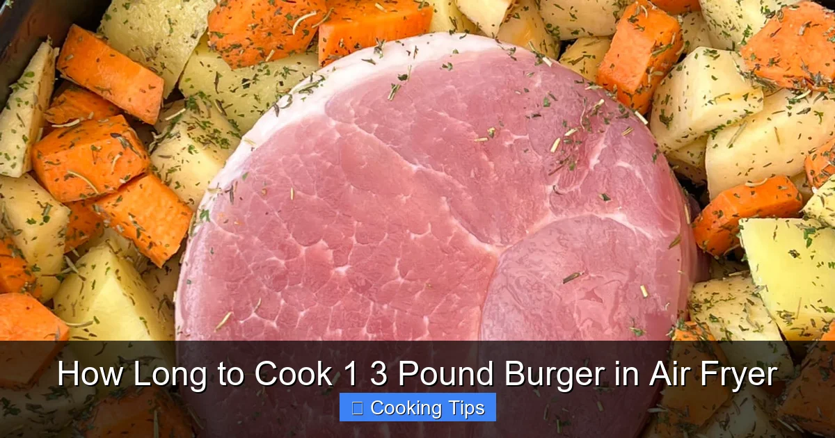 How Long to Cook 1 3 Pound Burger in Air Fryer