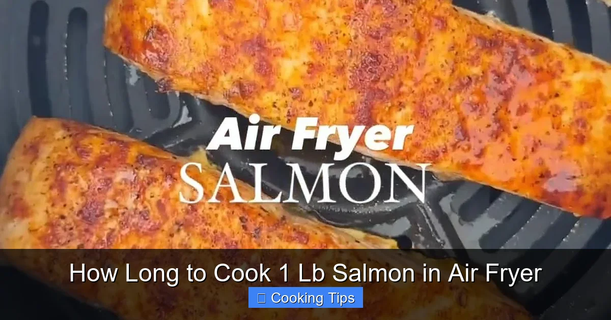 How Long to Cook 1 Lb Salmon in Air Fryer