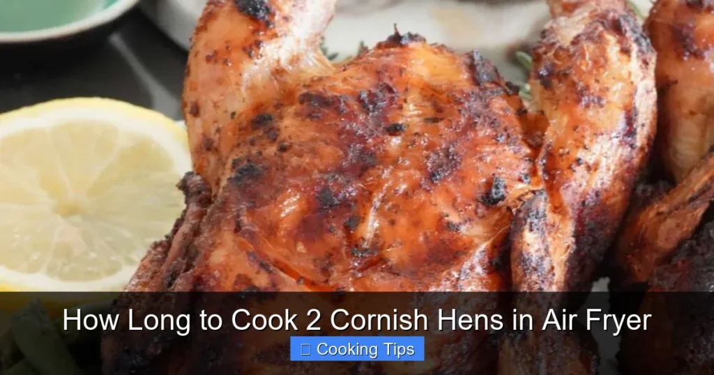 How Long to Cook 2 Cornish Hens in Air Fryer