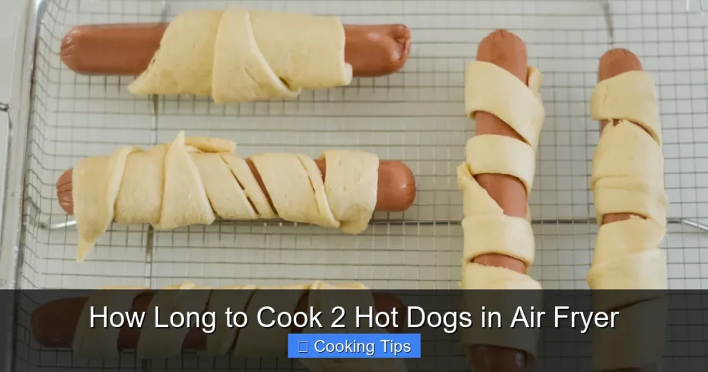How Long to Cook 2 Hot Dogs in Air Fryer