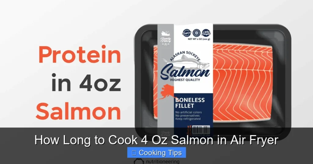 How Long to Cook 4 Oz Salmon in Air Fryer