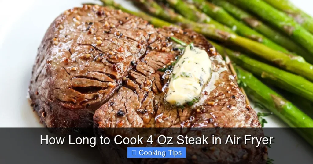 How Long to Cook 4 Oz Steak in Air Fryer