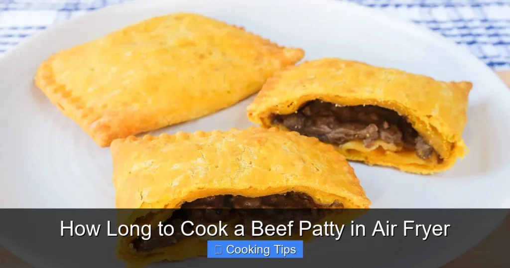 How Long to Cook a Beef Patty in Air Fryer