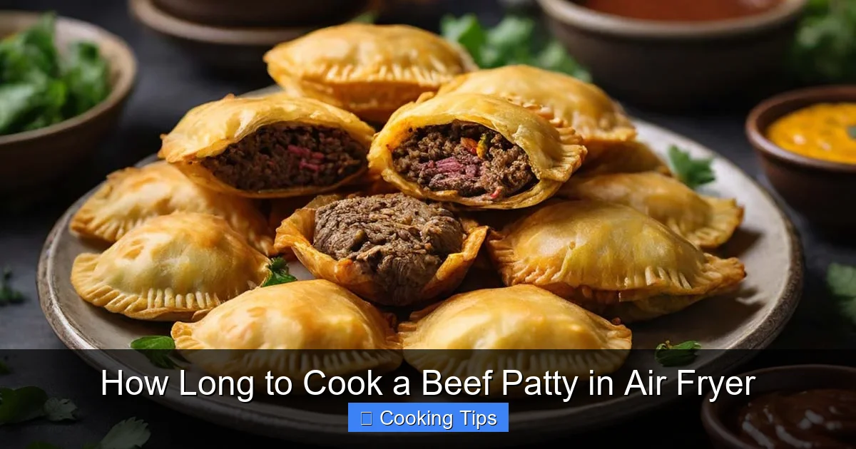 How Long to Cook a Beef Patty in Air Fryer