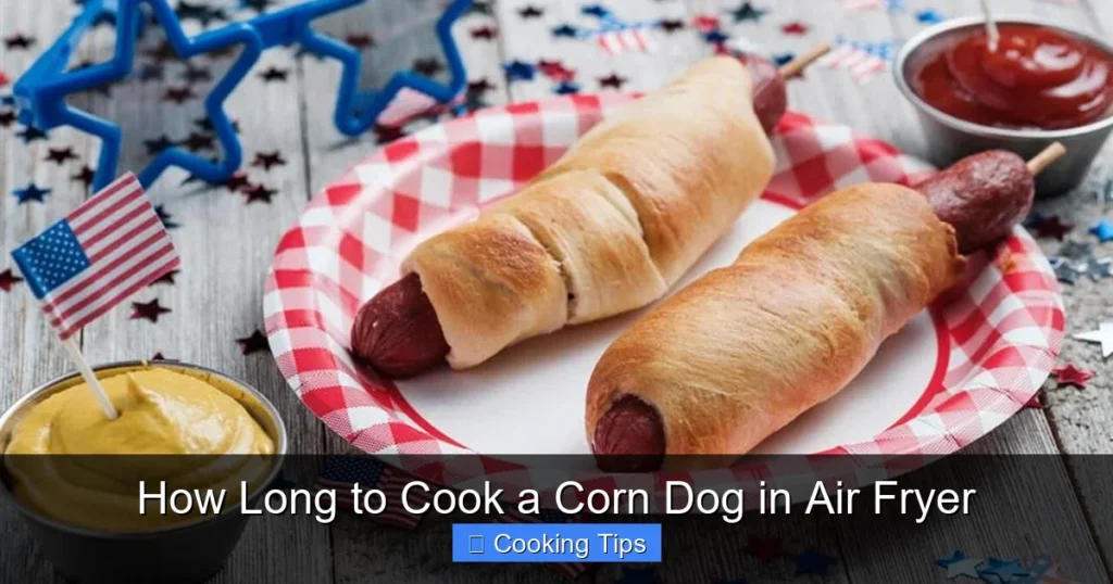 How Long to Cook a Corn Dog in Air Fryer