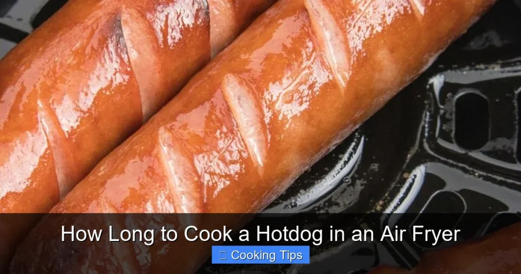 How Long to Cook a Hotdog in an Air Fryer