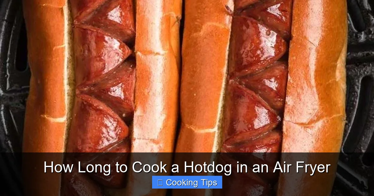 How Long to Cook a Hotdog in an Air Fryer