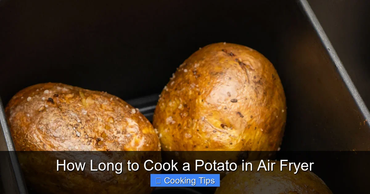 How Long to Cook a Potato in Air Fryer