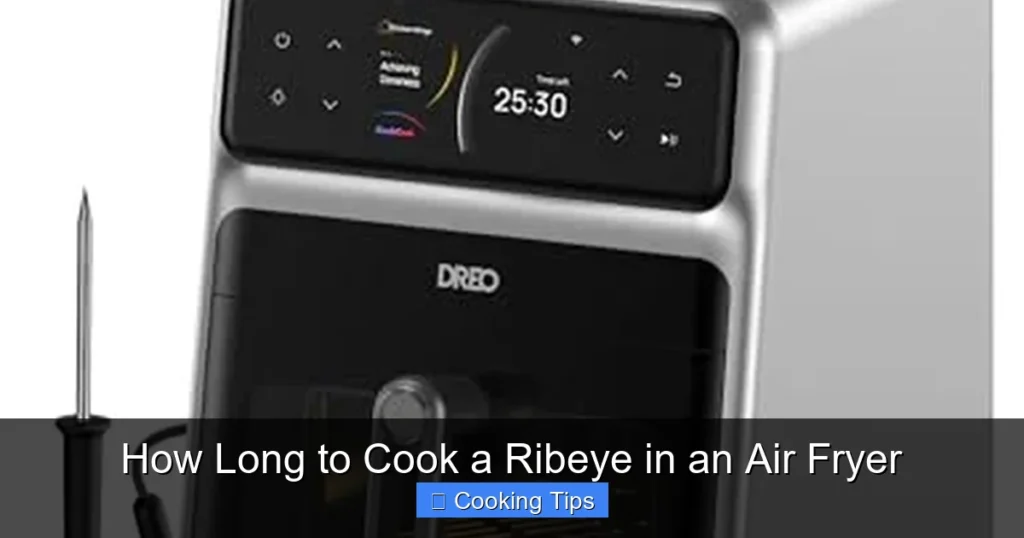 How Long to Cook a Ribeye in an Air Fryer