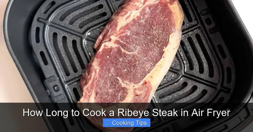 How Long to Cook a Ribeye Steak in Air Fryer