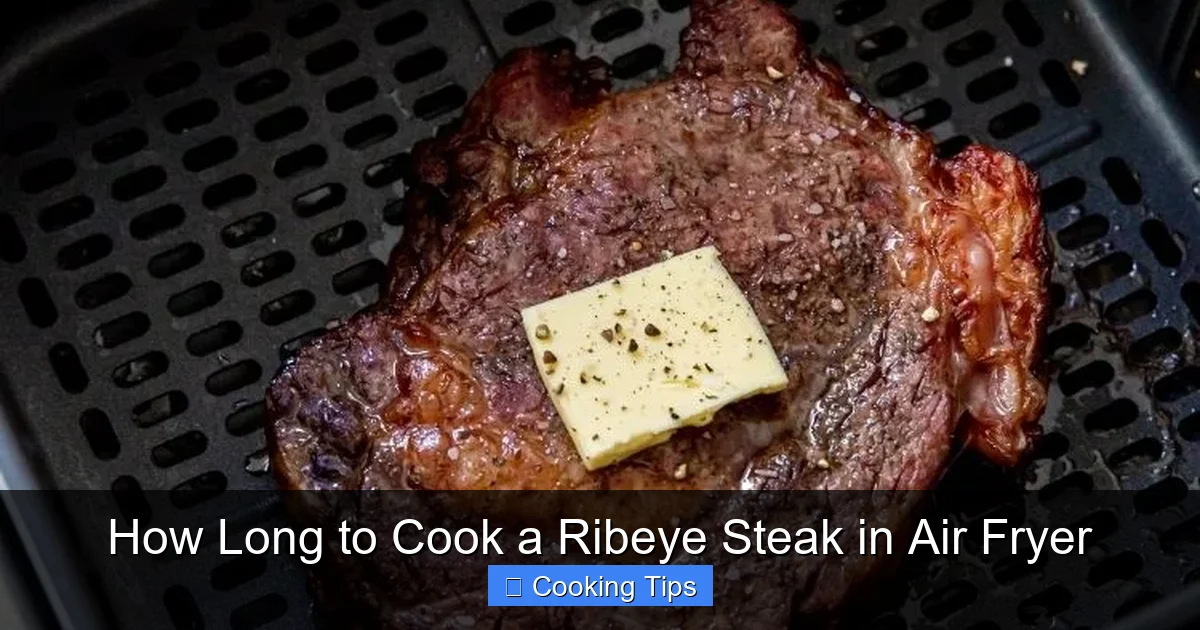 How Long to Cook a Ribeye Steak in Air Fryer