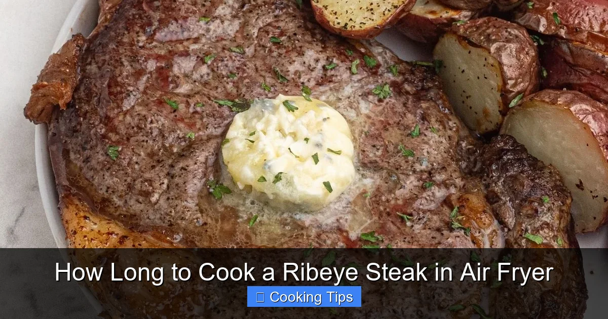 How Long to Cook a Ribeye Steak in Air Fryer