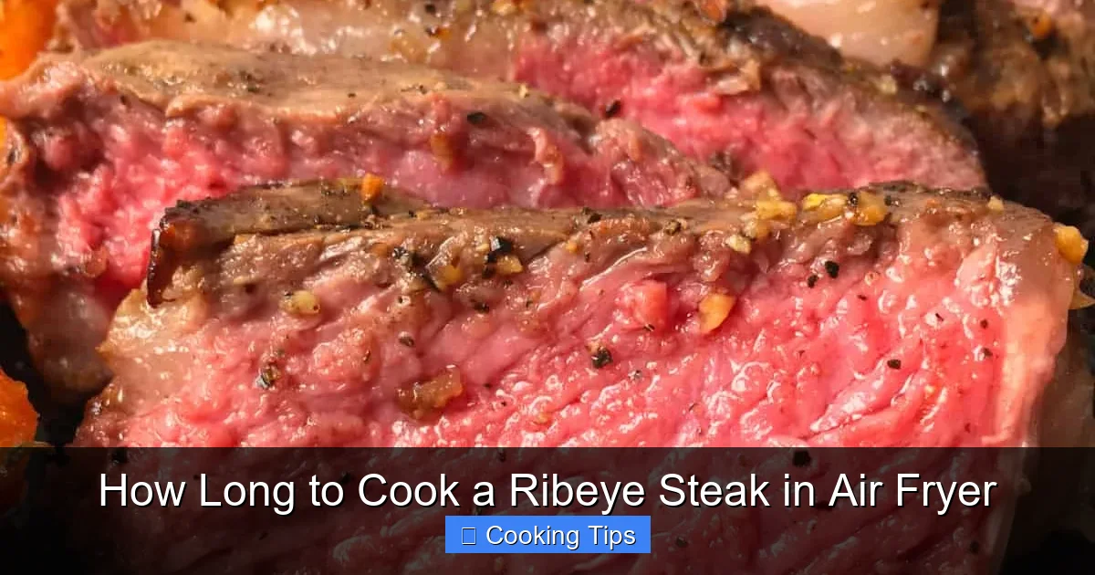 How Long to Cook a Ribeye Steak in Air Fryer