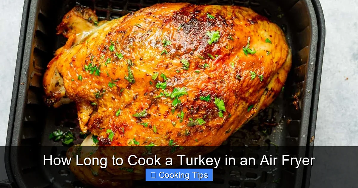 How Long to Cook a Turkey in an Air Fryer