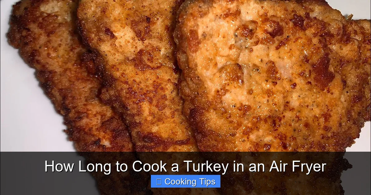 How Long to Cook a Turkey in an Air Fryer