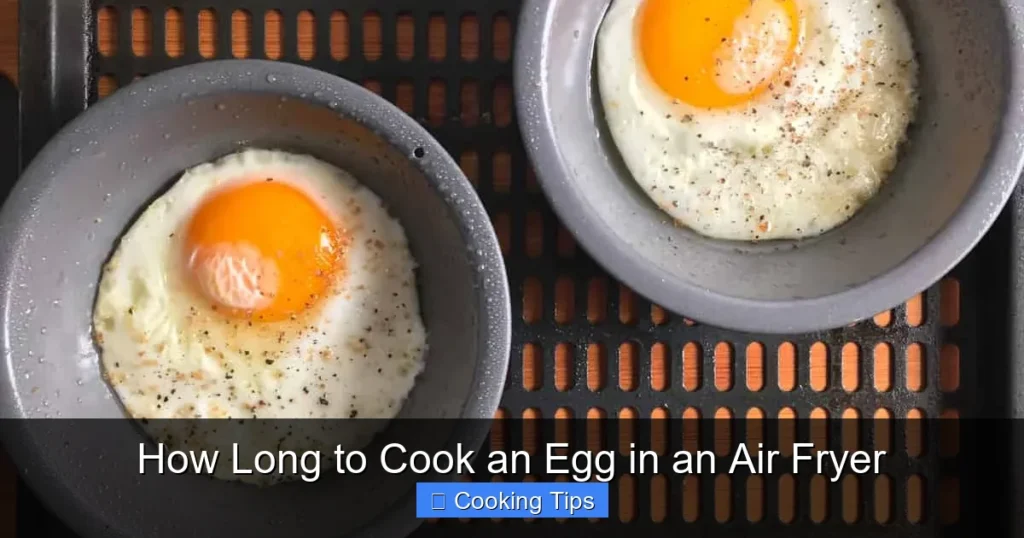 How Long to Cook an Egg in an Air Fryer