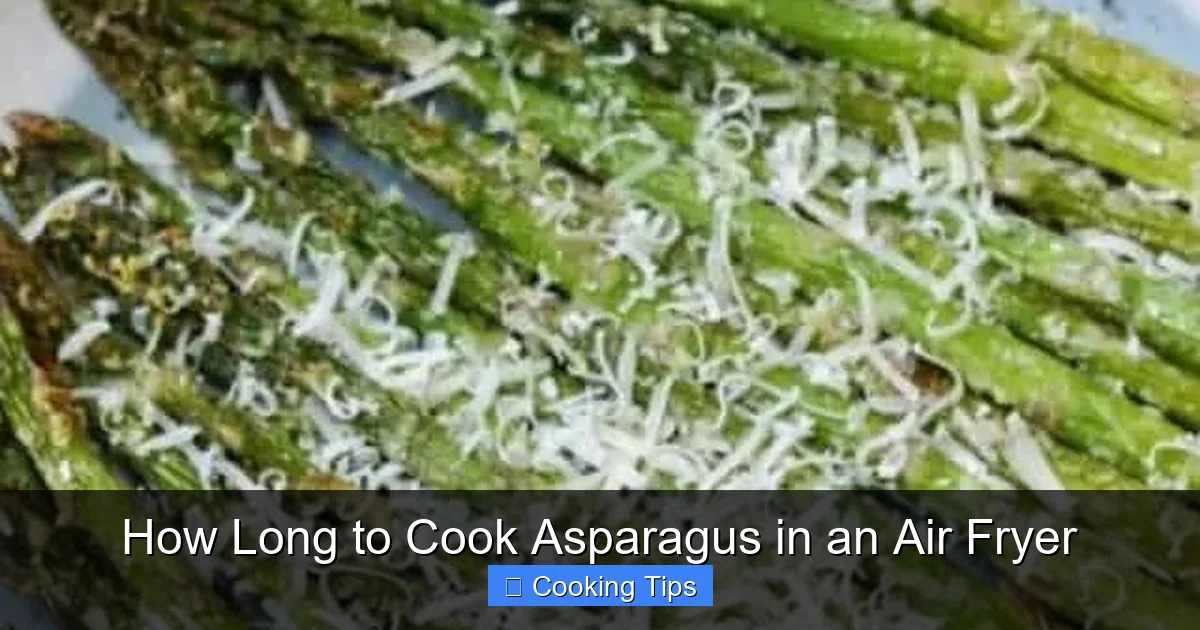 How Long to Cook Asparagus in an Air Fryer