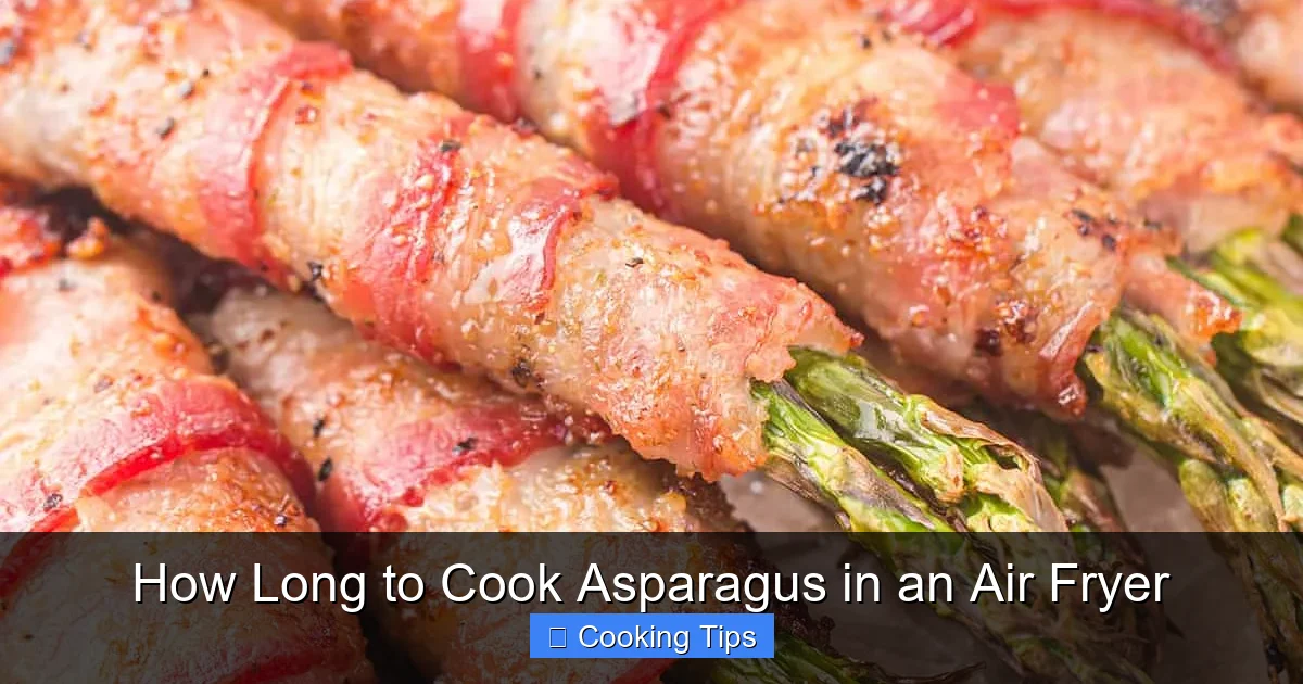 How Long to Cook Asparagus in an Air Fryer