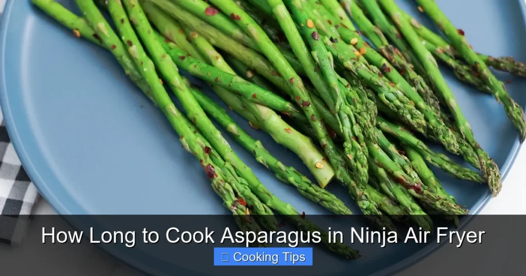 How Long to Cook Asparagus in Ninja Air Fryer