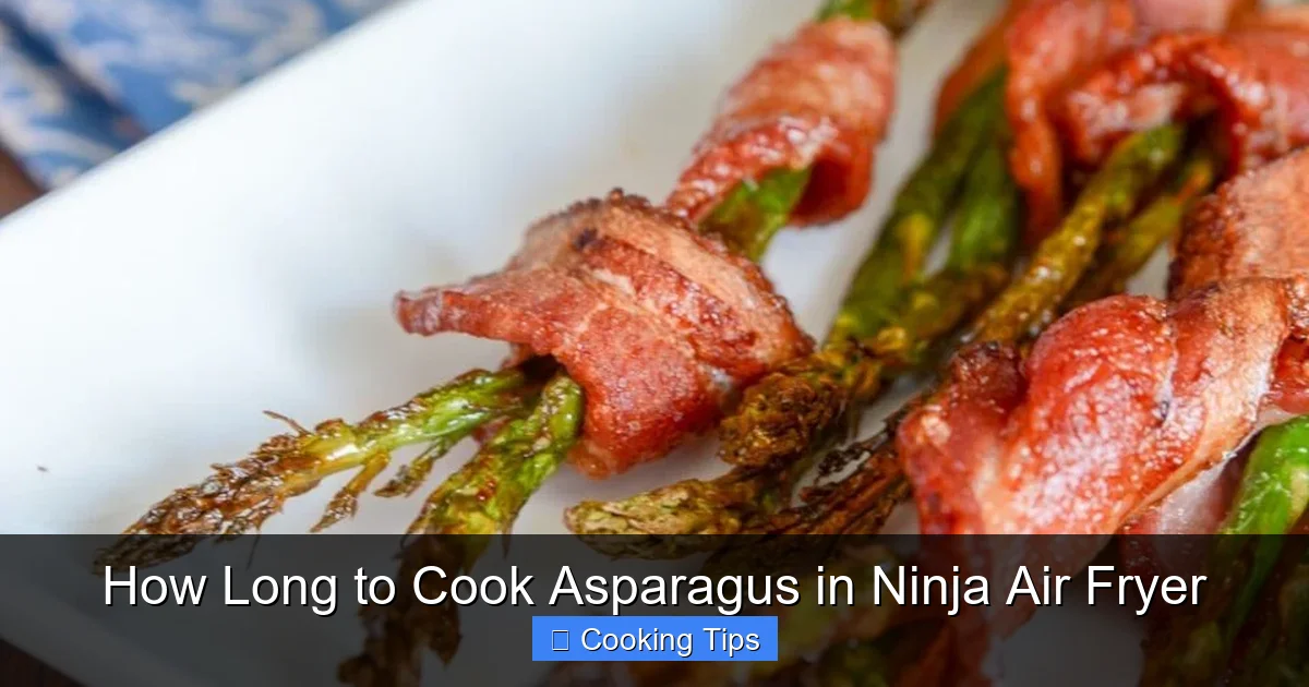 How Long to Cook Asparagus in Ninja Air Fryer