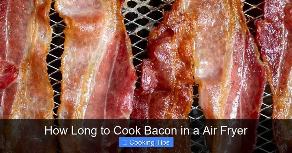 How Long to Cook Bacon in a Air Fryer