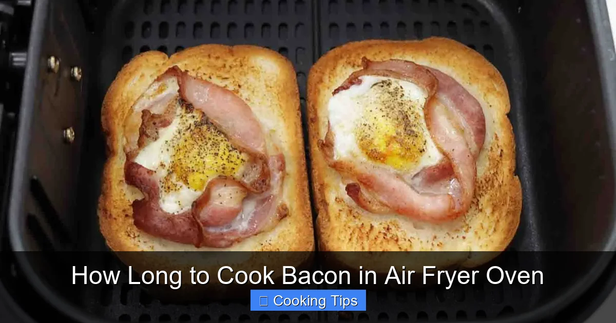 How Long to Cook Bacon in Air Fryer Oven