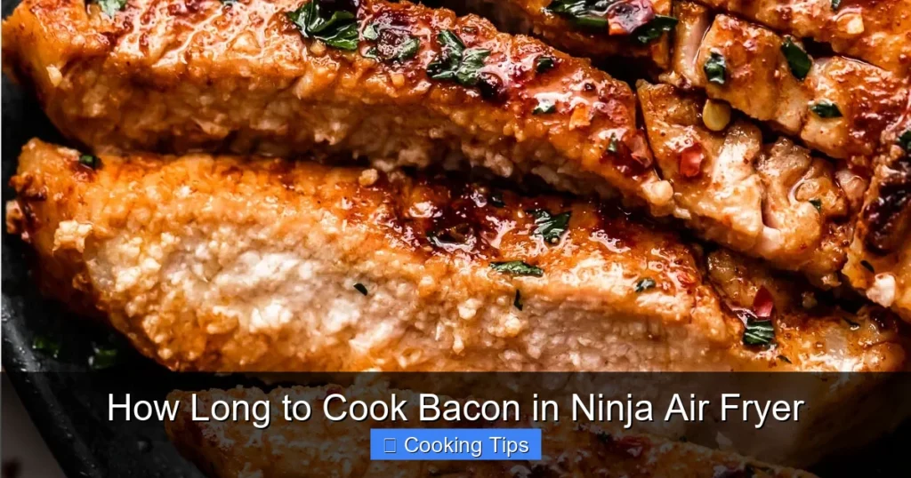 How Long to Cook Bacon in Ninja Air Fryer