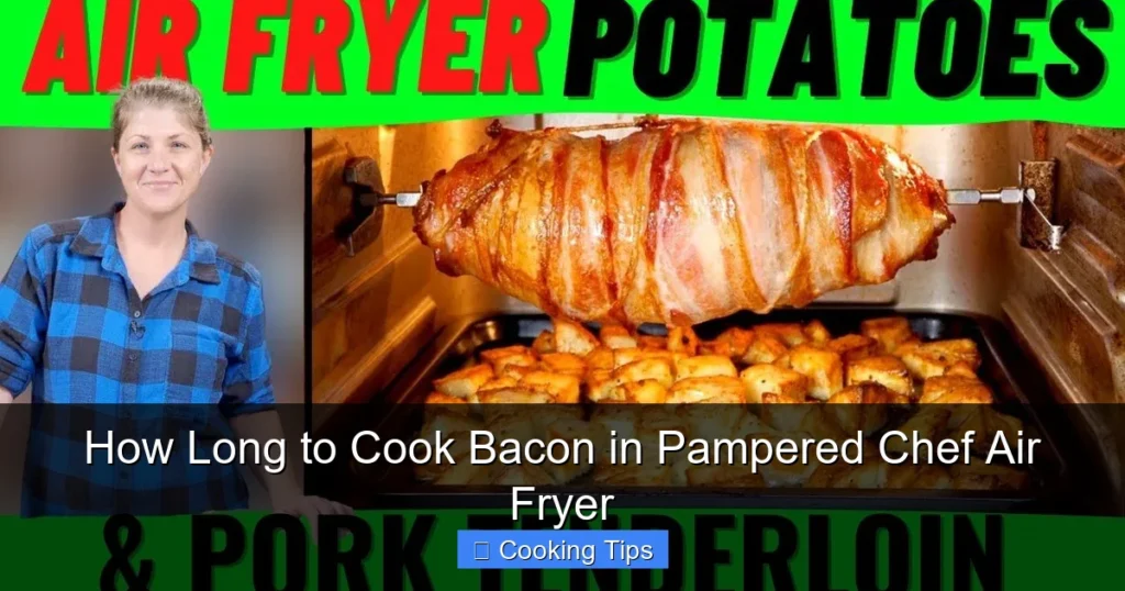 How Long to Cook Bacon in Pampered Chef Air Fryer