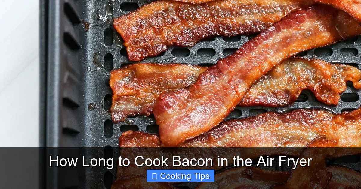 How Long to Cook Bacon in the Air Fryer