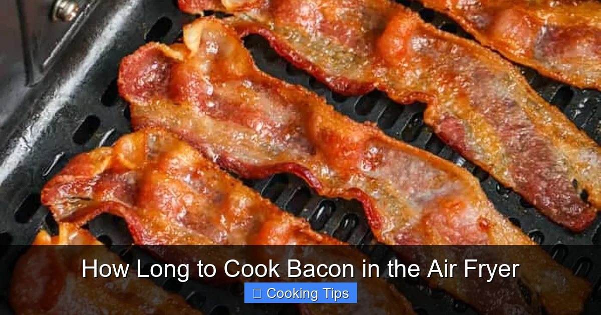 How Long to Cook Bacon in the Air Fryer