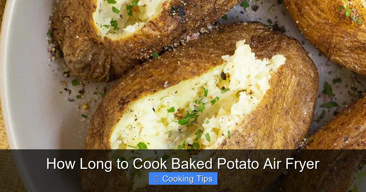 How Long to Cook Baked Potato Air Fryer