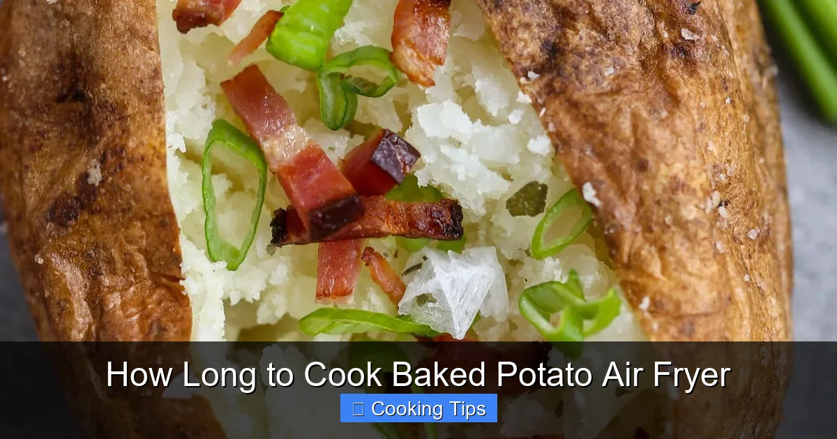 How Long to Cook Baked Potato Air Fryer