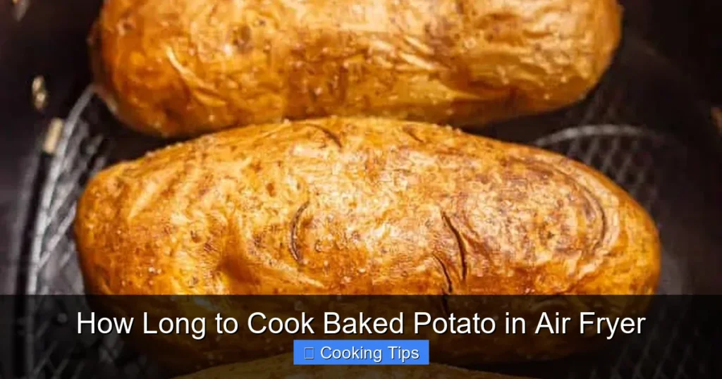 How Long to Cook Baked Potato in Air Fryer