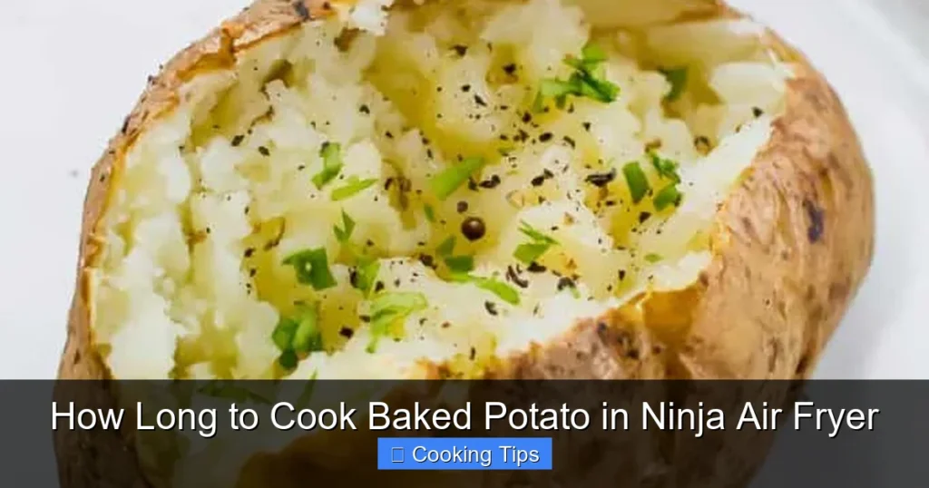 How Long to Cook Baked Potato in Ninja Air Fryer