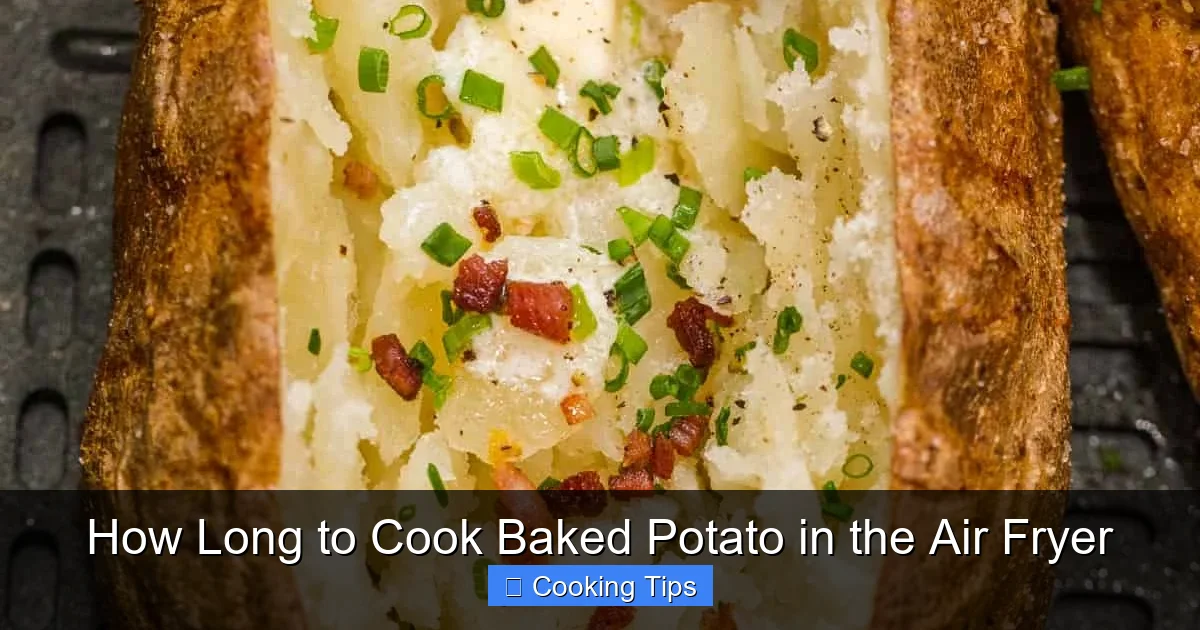 How Long to Cook Baked Potato in the Air Fryer