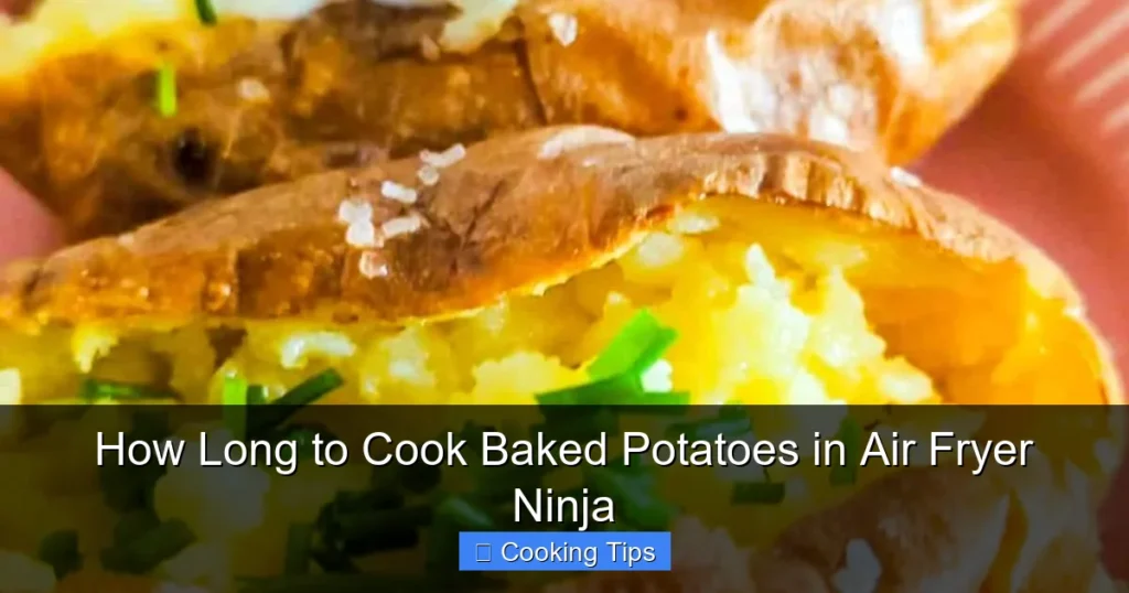 How Long to Cook Baked Potatoes in Air Fryer Ninja