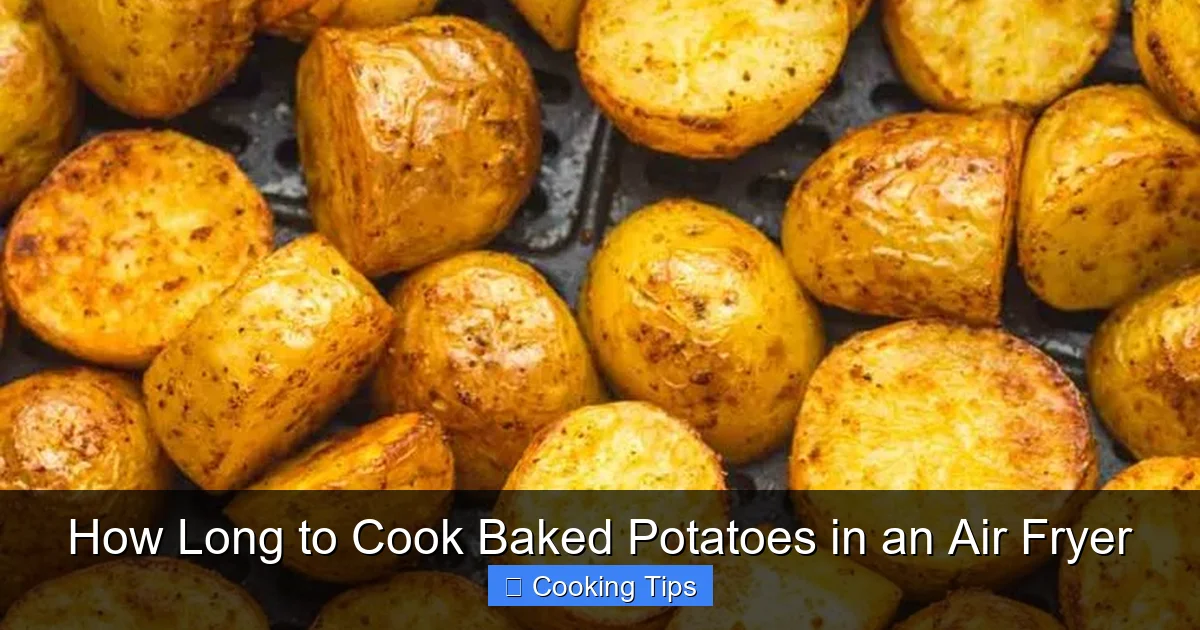 How Long to Cook Baked Potatoes in an Air Fryer