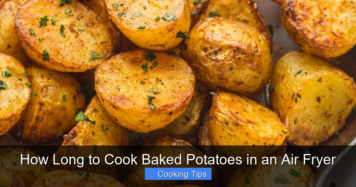 How Long to Cook Baked Potatoes in an Air Fryer