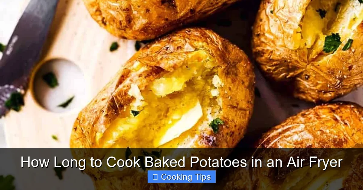 How Long to Cook Baked Potatoes in an Air Fryer