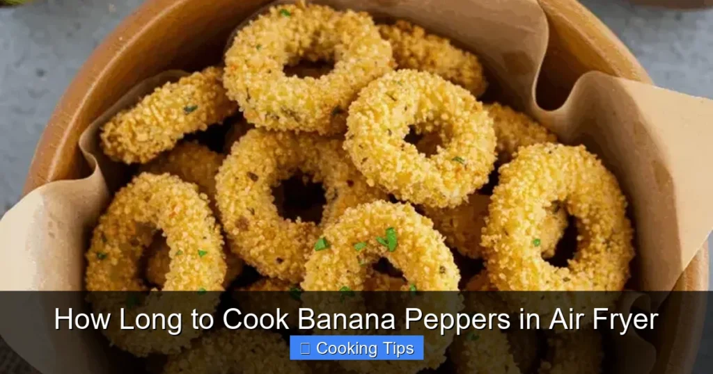How Long to Cook Banana Peppers in Air Fryer