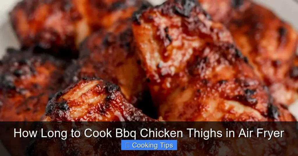 How Long to Cook Bbq Chicken Thighs in Air Fryer