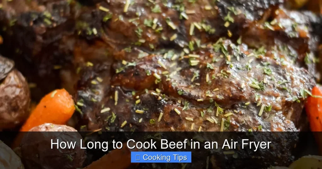 How Long to Cook Beef in an Air Fryer