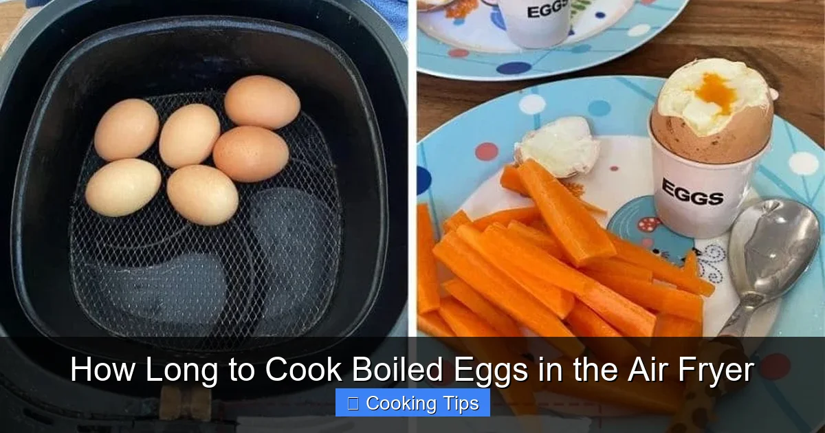 How Long to Cook Boiled Eggs in the Air Fryer