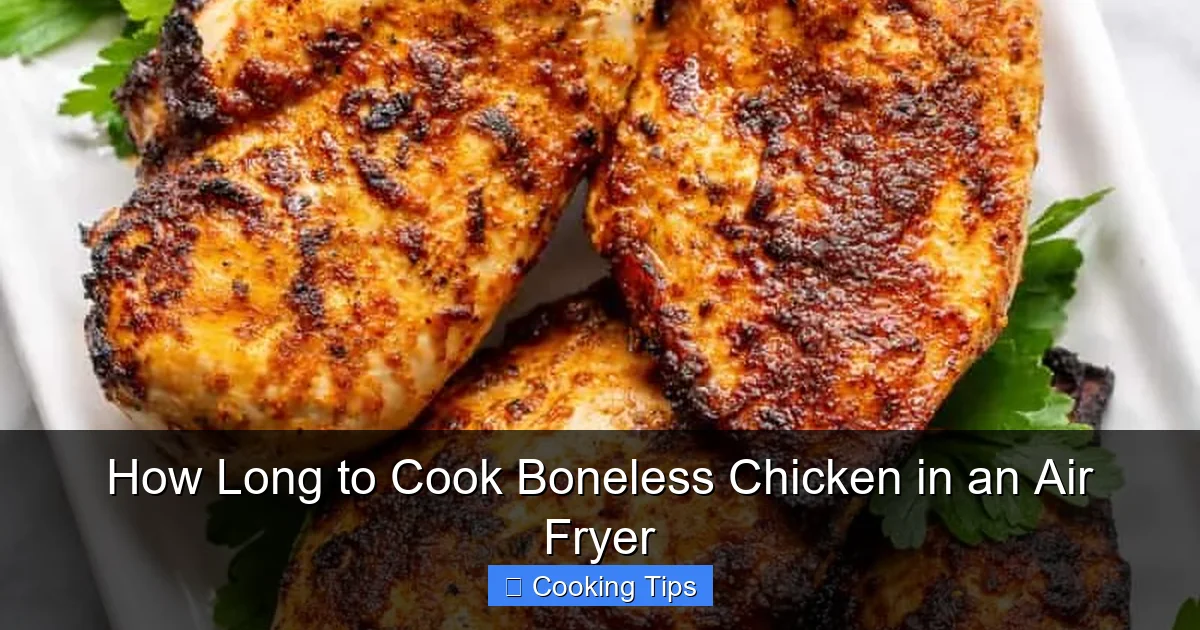 How Long to Cook Boneless Chicken in an Air Fryer