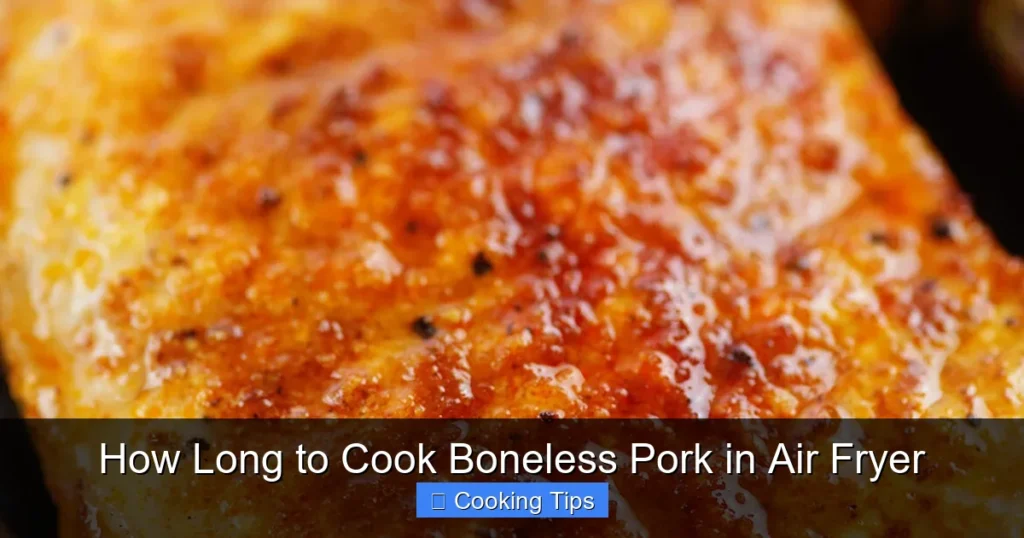 How Long to Cook Boneless Pork in Air Fryer
