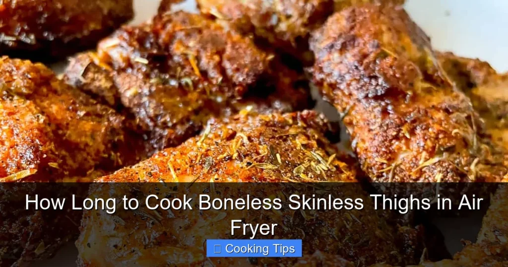 How Long to Cook Boneless Skinless Thighs in Air Fryer