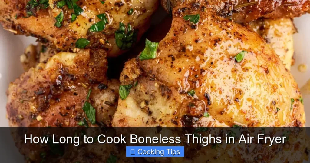 How Long to Cook Boneless Thighs in Air Fryer