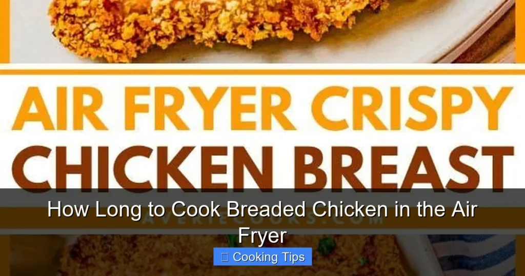 How Long to Cook Breaded Chicken in the Air Fryer